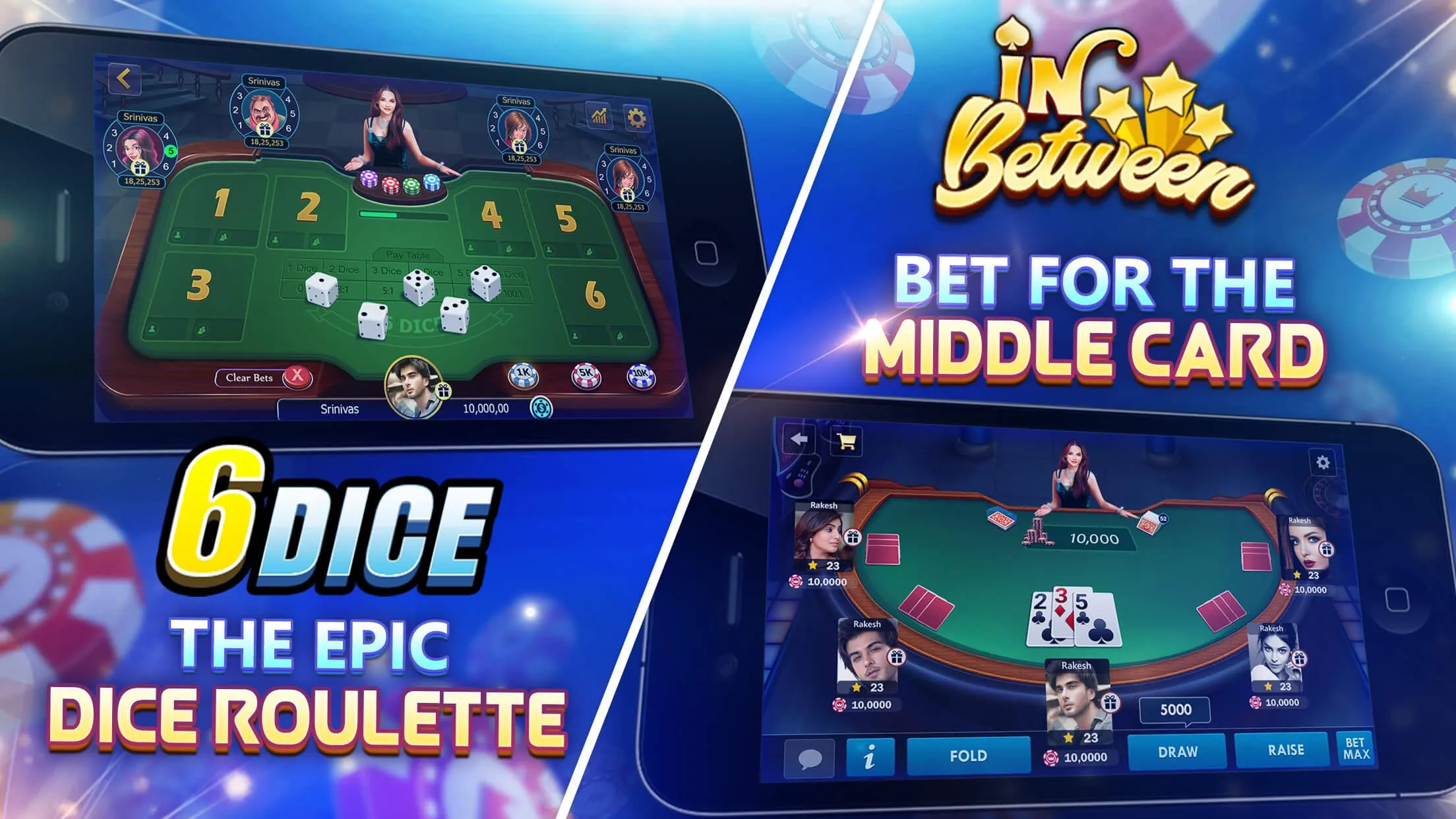 Casino SLOTs,Dice & Card Games | Indus Appstore | Screenshot