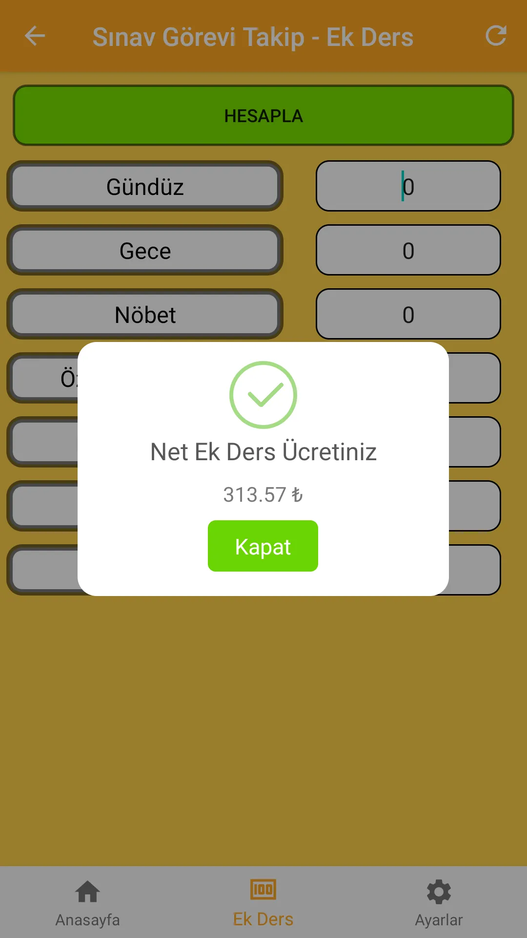 Sınav Görevi Takip | Indus Appstore | Screenshot