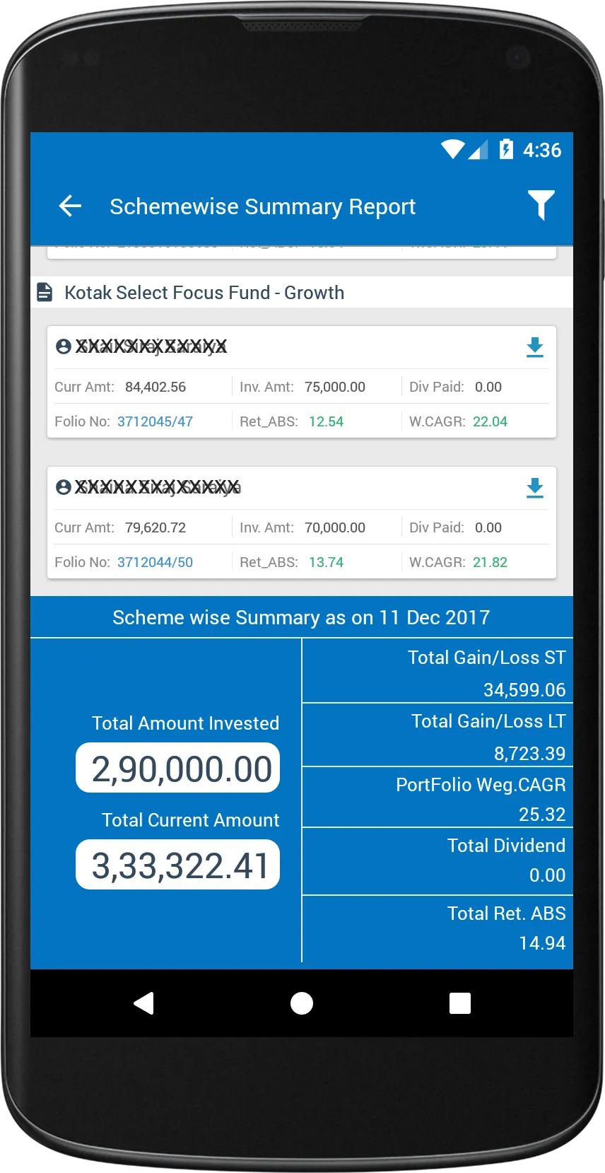 Kapadia Wealth Builders | Indus Appstore | Screenshot