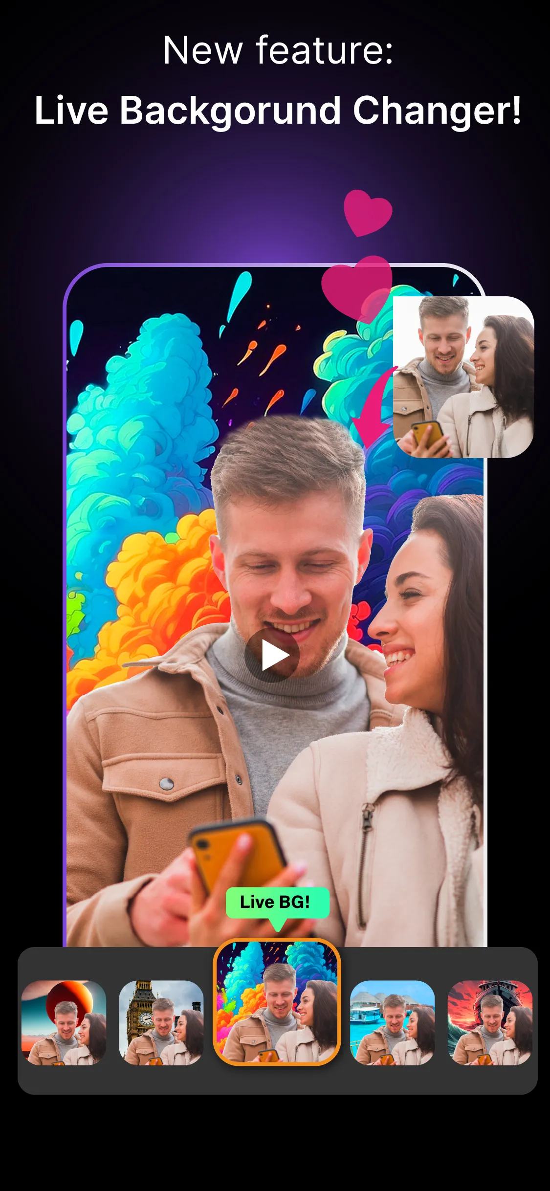 Video Background Changer | Indus Appstore | Screenshot