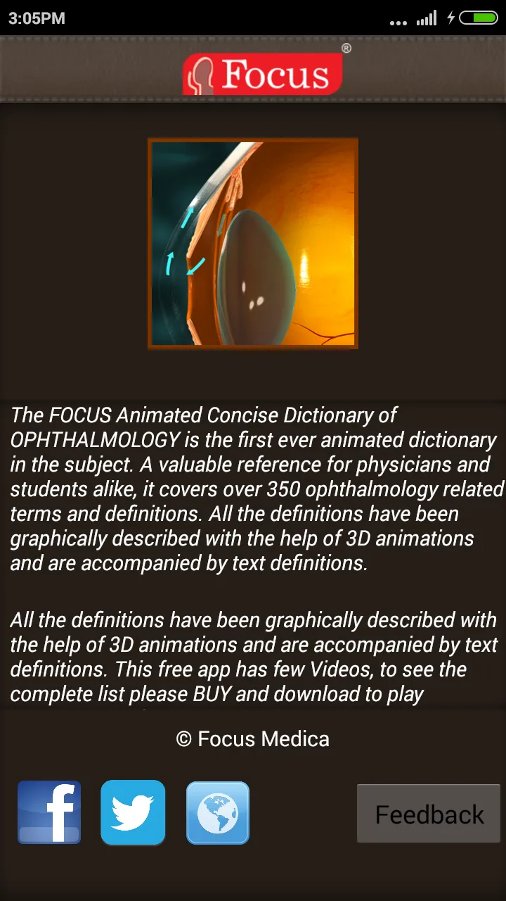 Ophthalmology- Dictionary | Indus Appstore | Screenshot