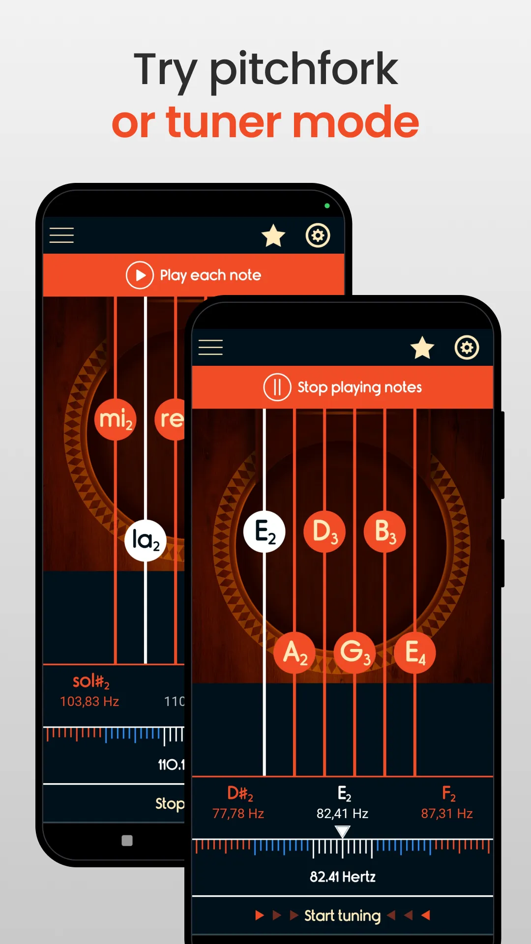 Master Guitar Tuner | Indus Appstore | Screenshot