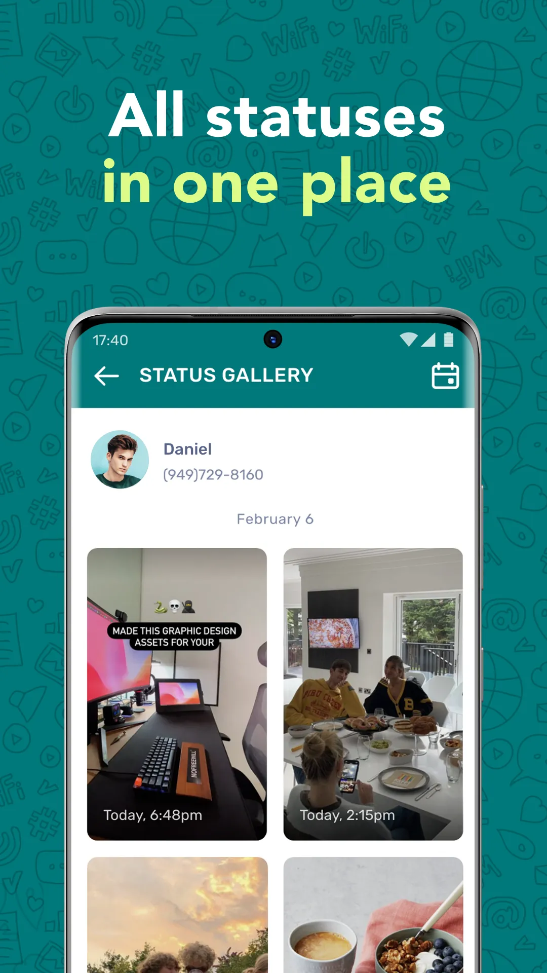 Status Keeper | Indus Appstore | Screenshot