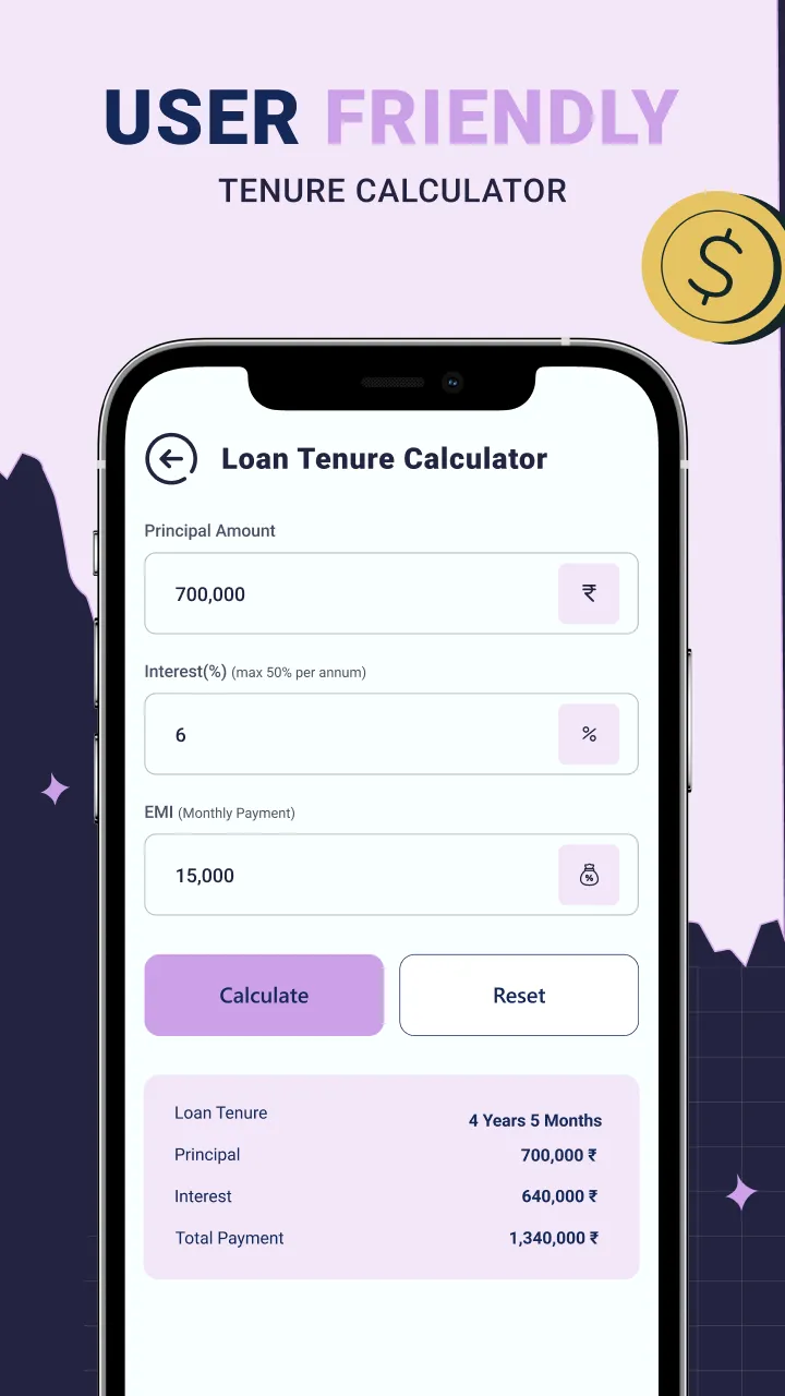 LoanTool - EMI Loan Calculator | Indus Appstore | Screenshot