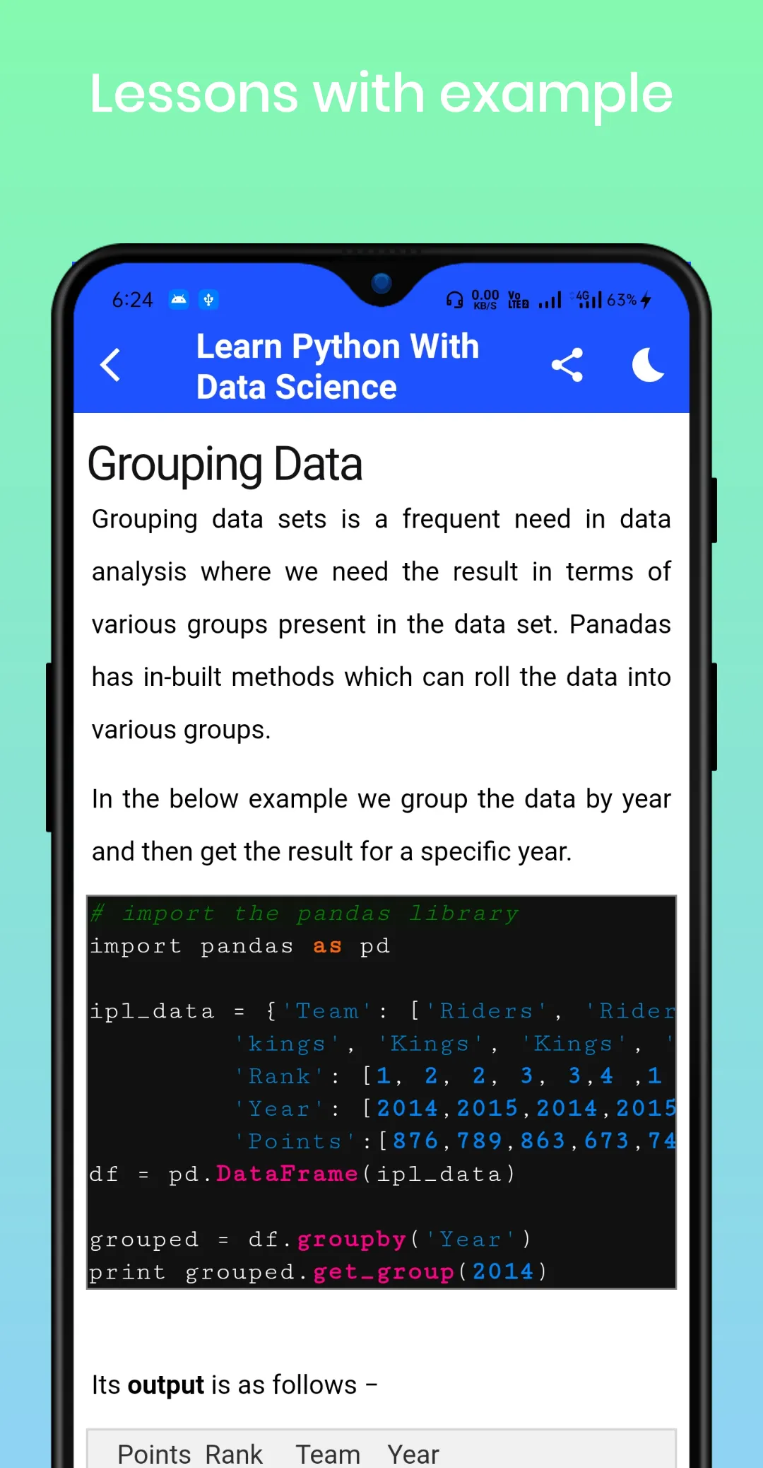 Learn Python and Data Science | Indus Appstore | Screenshot