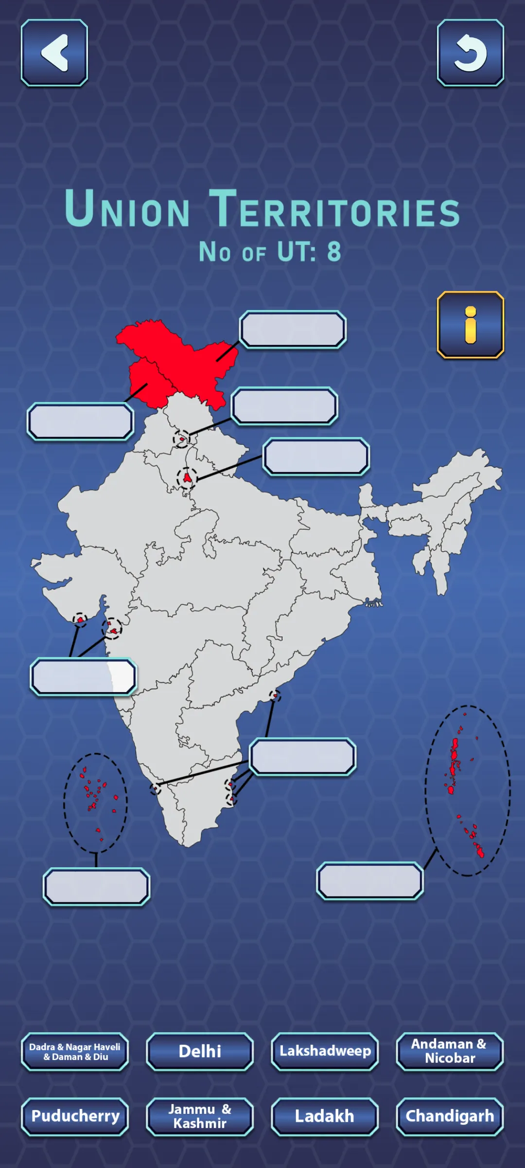 India Mapper-(India Map Game) | Indus Appstore | Screenshot