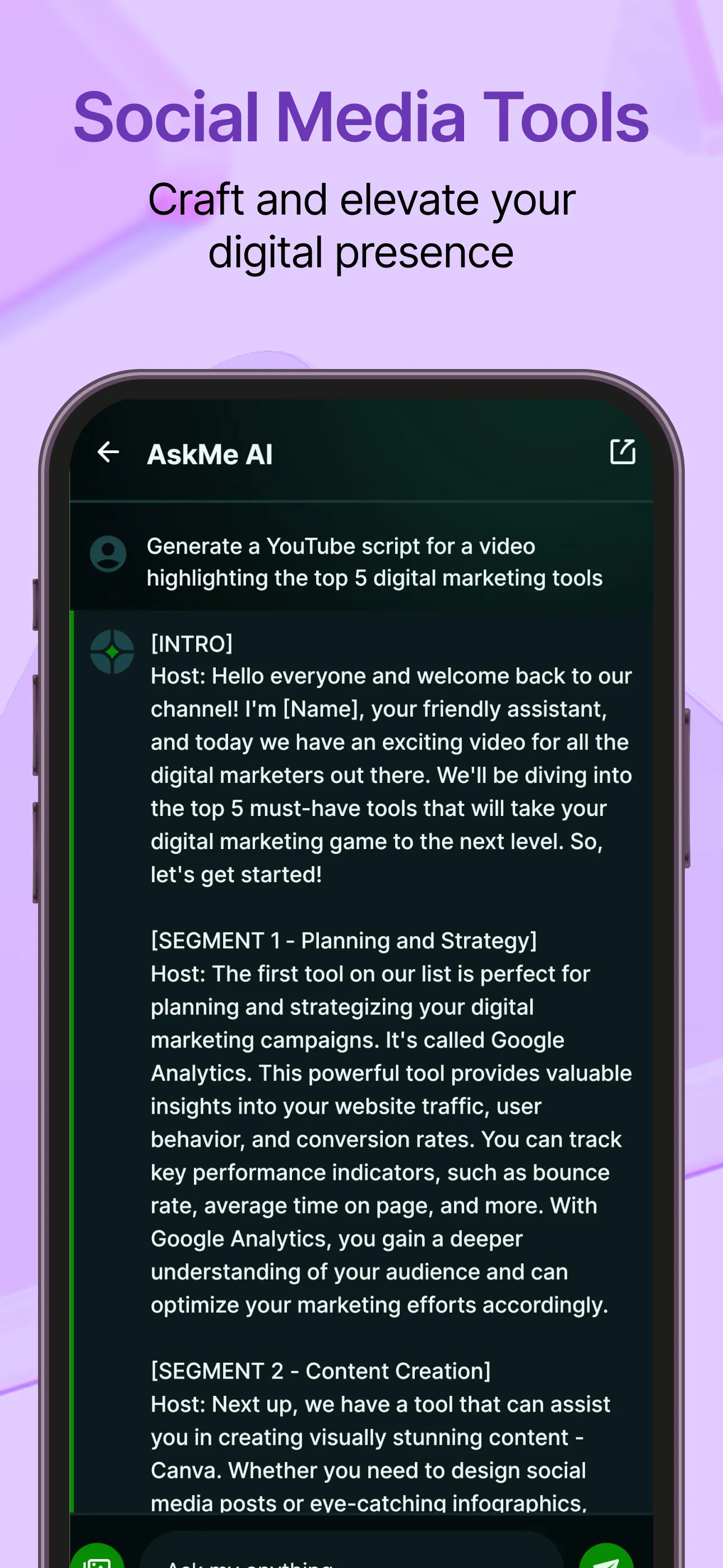 AskMe - AI Chat Helper | Indus Appstore | Screenshot