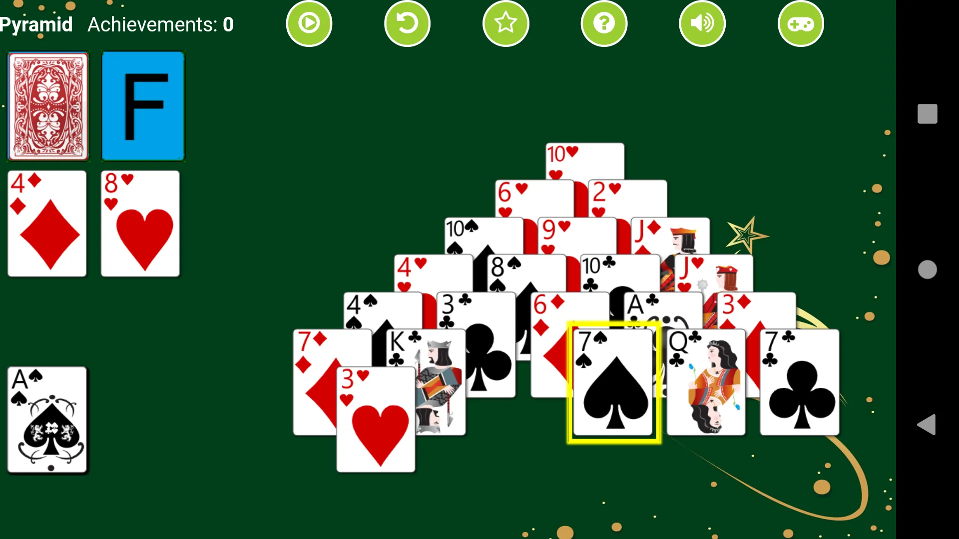 Pyramid Solitaire | Indus Appstore | Screenshot