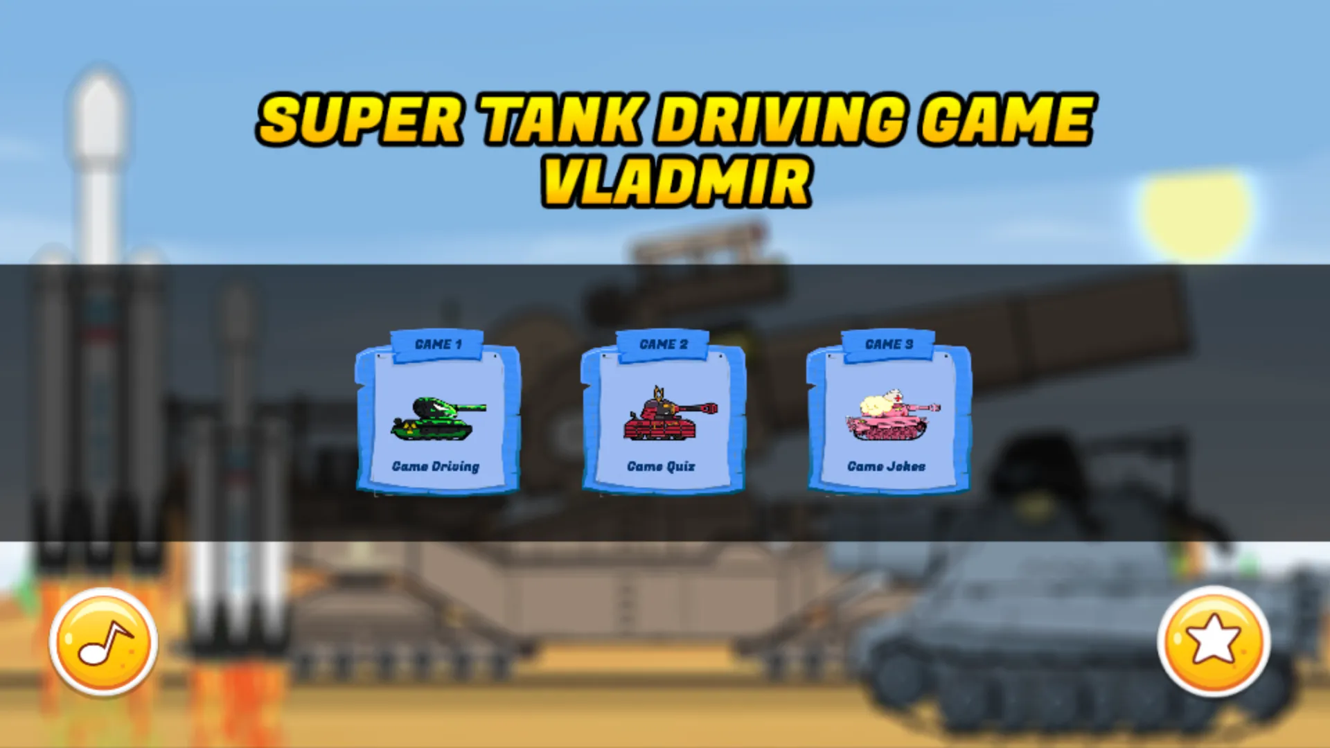 Super tank Game Battle family | Indus Appstore | Screenshot