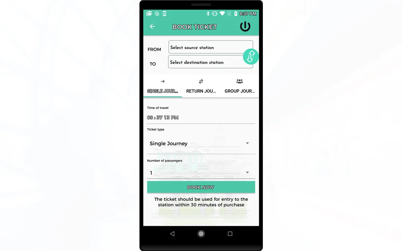 NMRC tickets | Indus Appstore | Screenshot