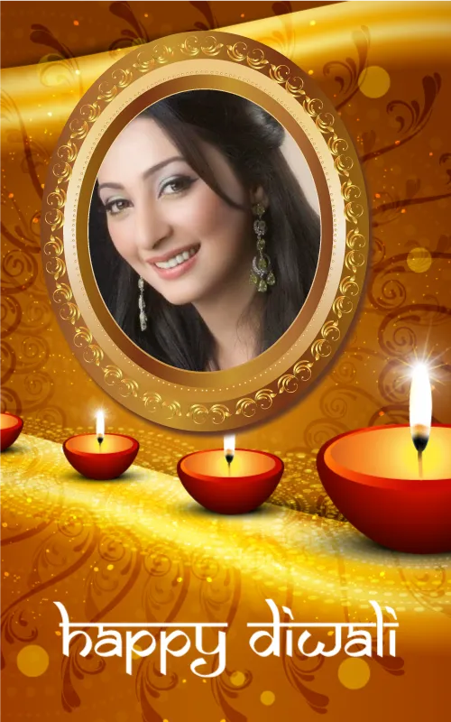 Diwali Photo Frame | Indus Appstore | Screenshot