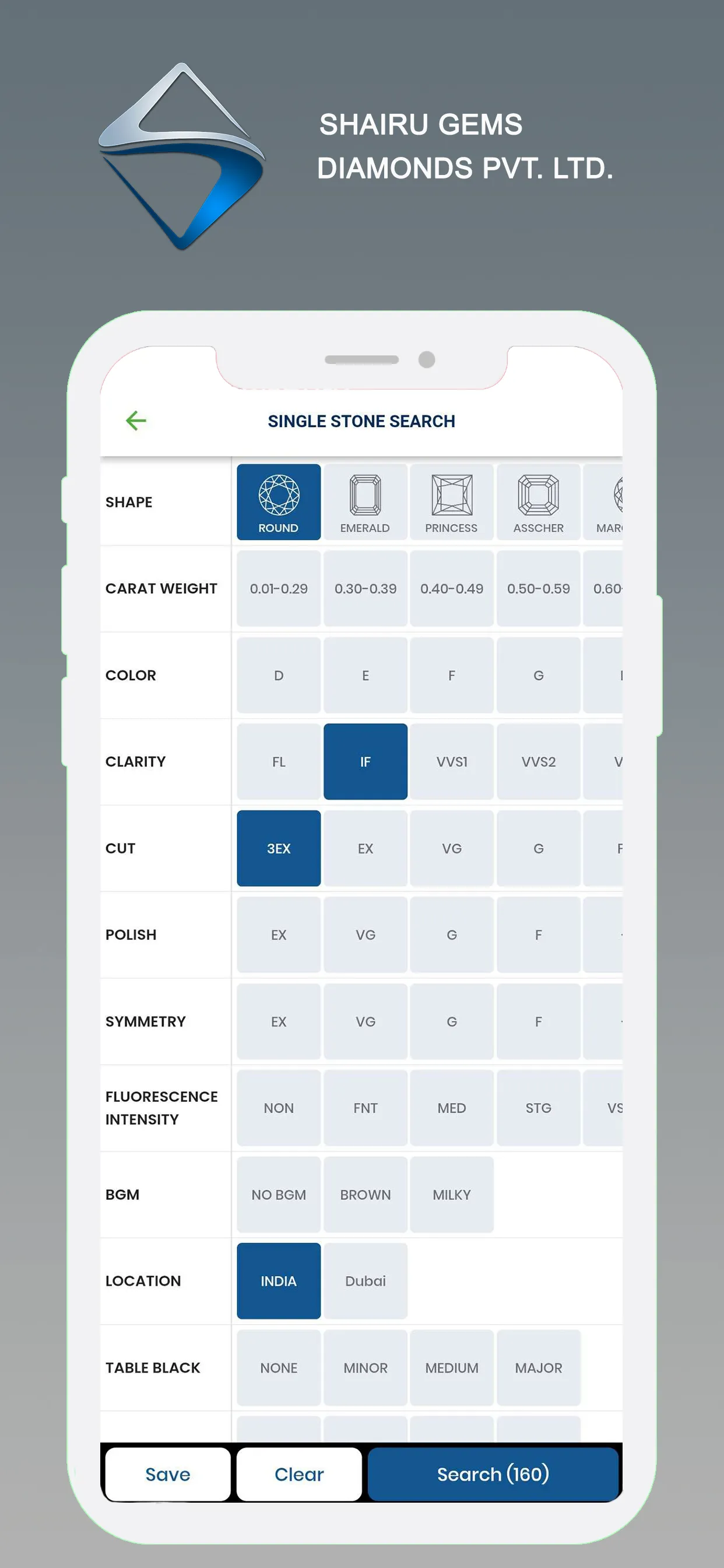 Shairu Gems Diamonds Pvt. Ltd. | Indus Appstore | Screenshot
