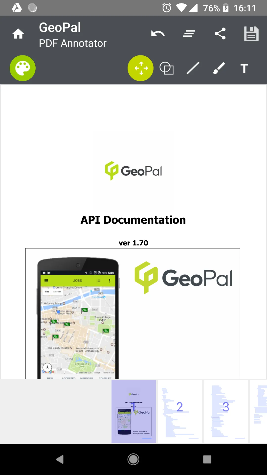 GeoPal PDF Annotator | Indus Appstore | Screenshot