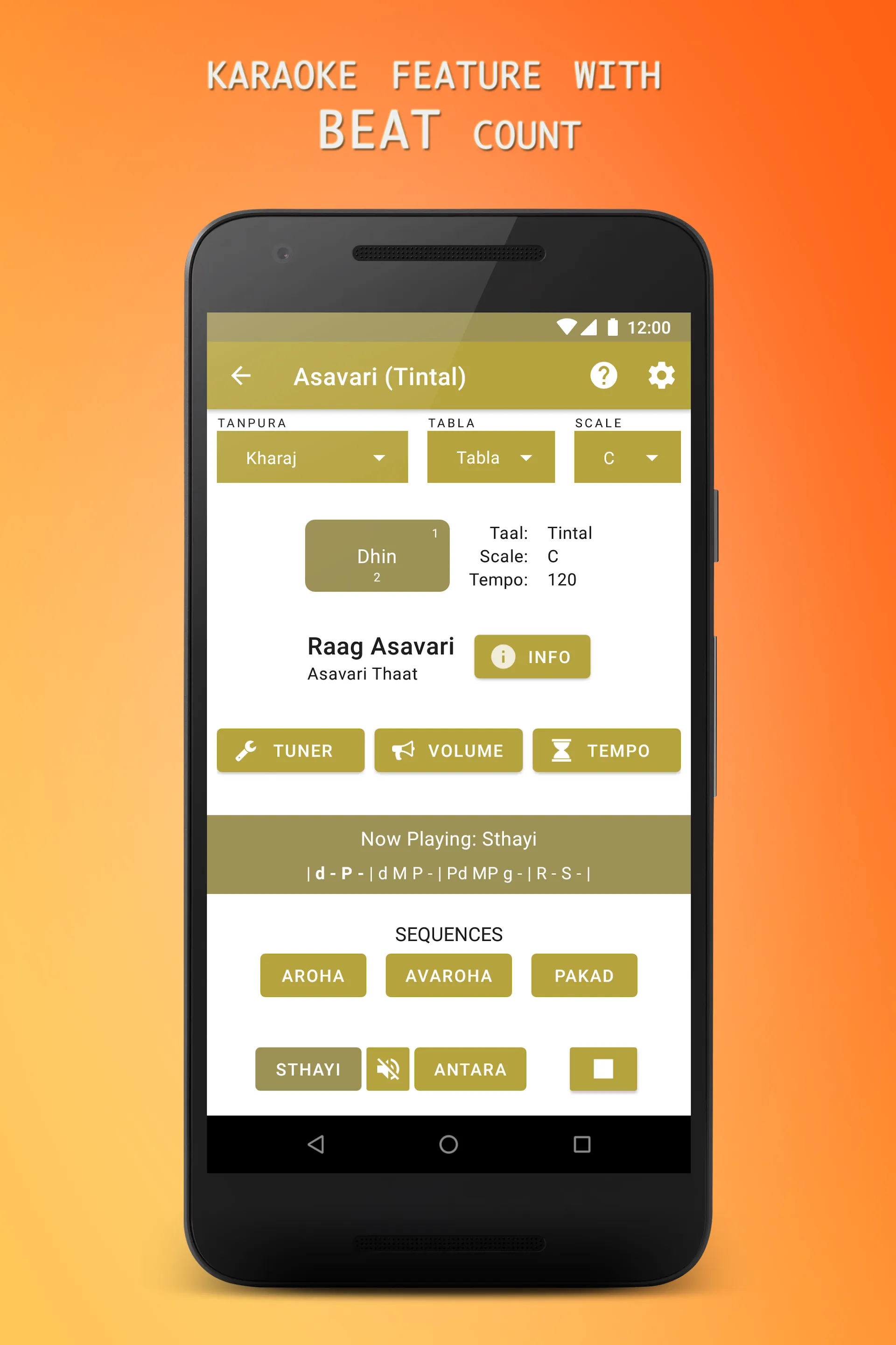 Raag Sadhana - Lehra App | Indus Appstore | Screenshot