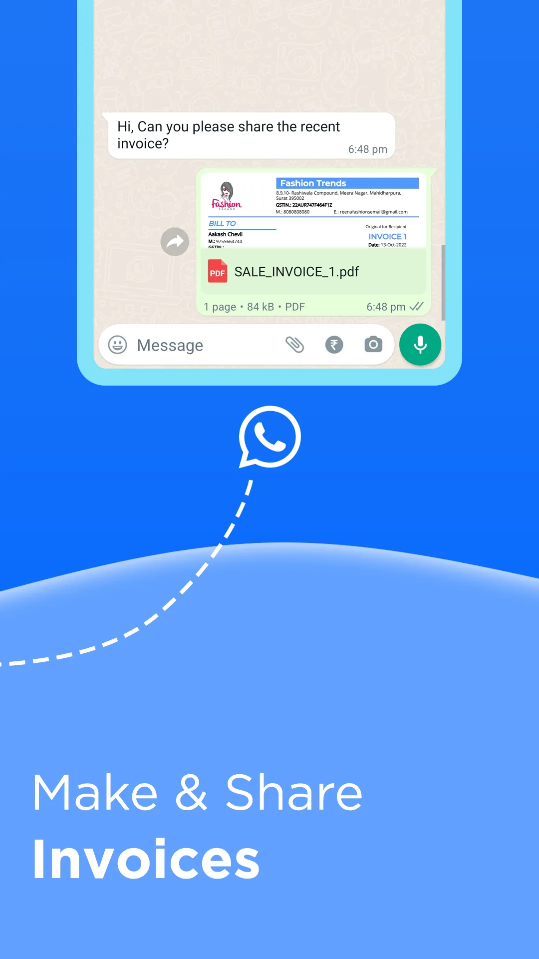 Billing Buddy - Invoice Maker | Indus Appstore | Screenshot