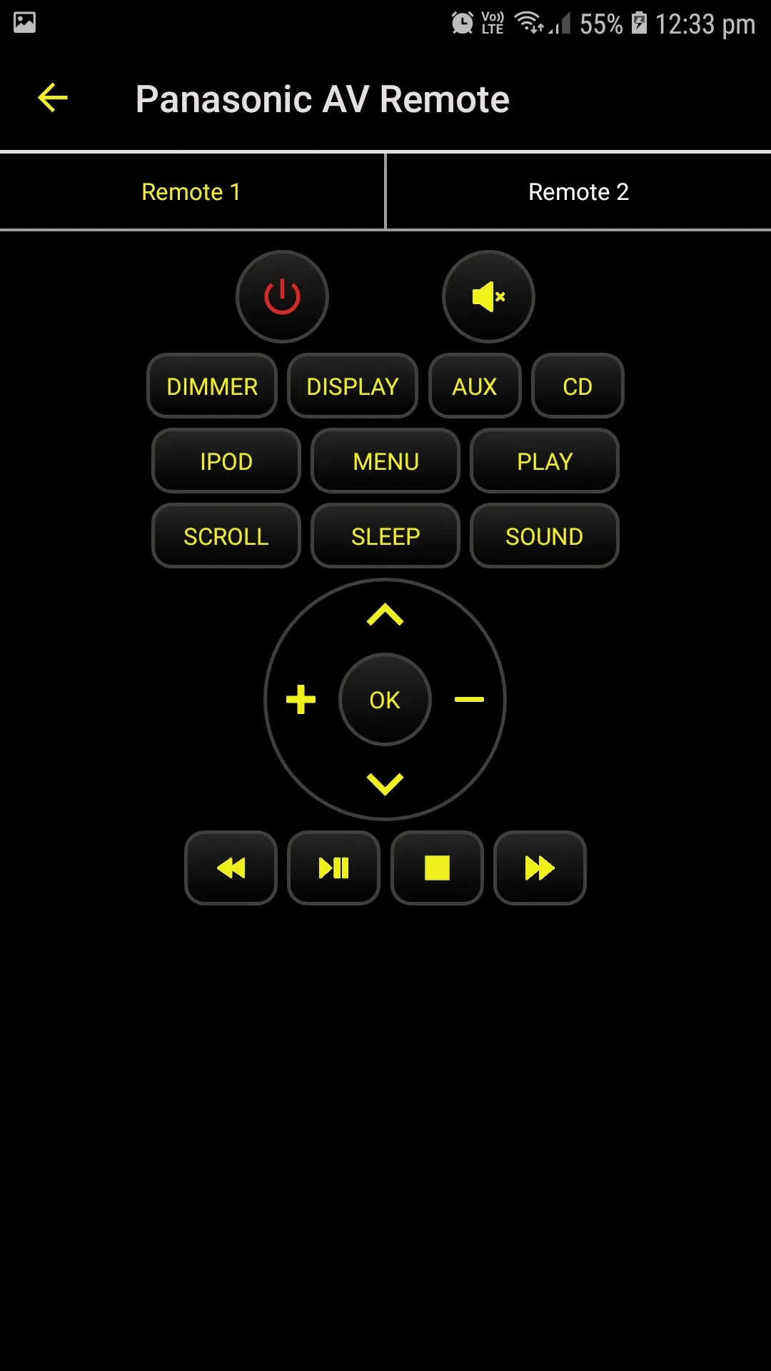 Universal Remote For AVR | Indus Appstore | Screenshot