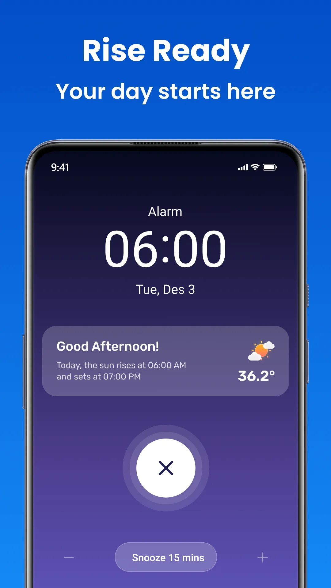 Alarm Clock - Wake Up Gently | Indus Appstore | Screenshot