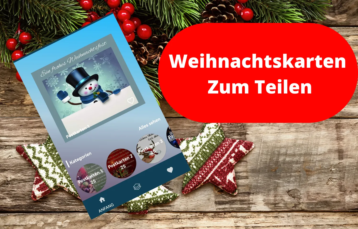 Weihnachtsgrüße | Indus Appstore | Screenshot