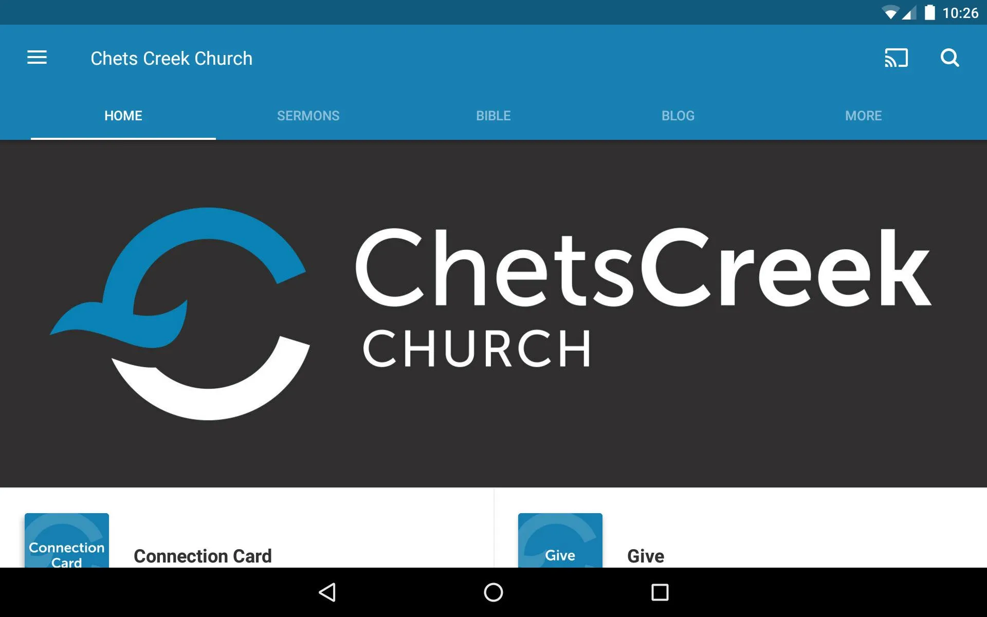 Chets Creek Church | Indus Appstore | Screenshot