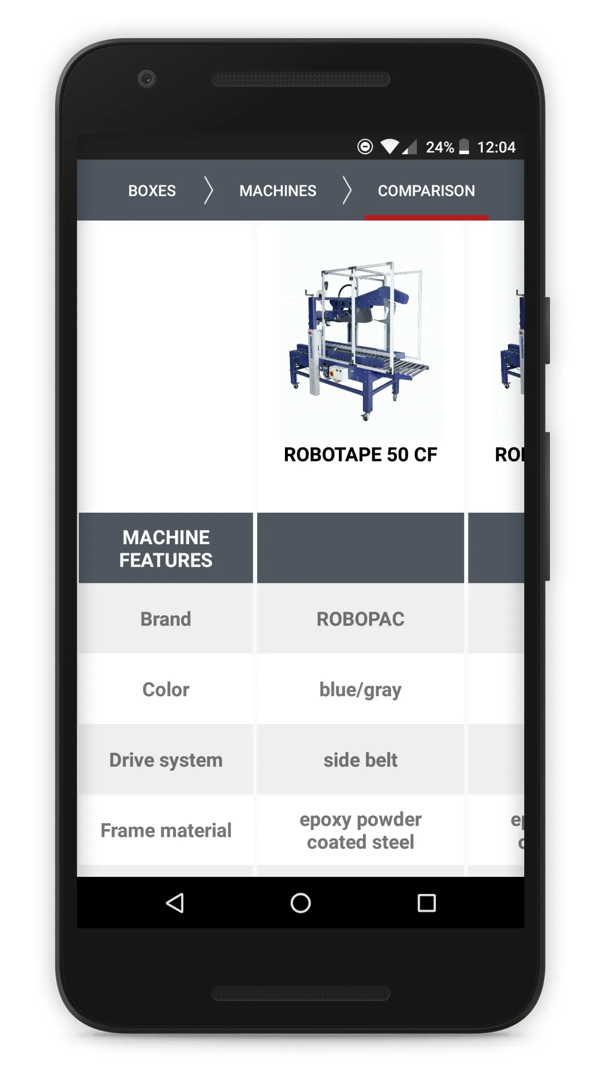 ROBOPAC My Case | Indus Appstore | Screenshot