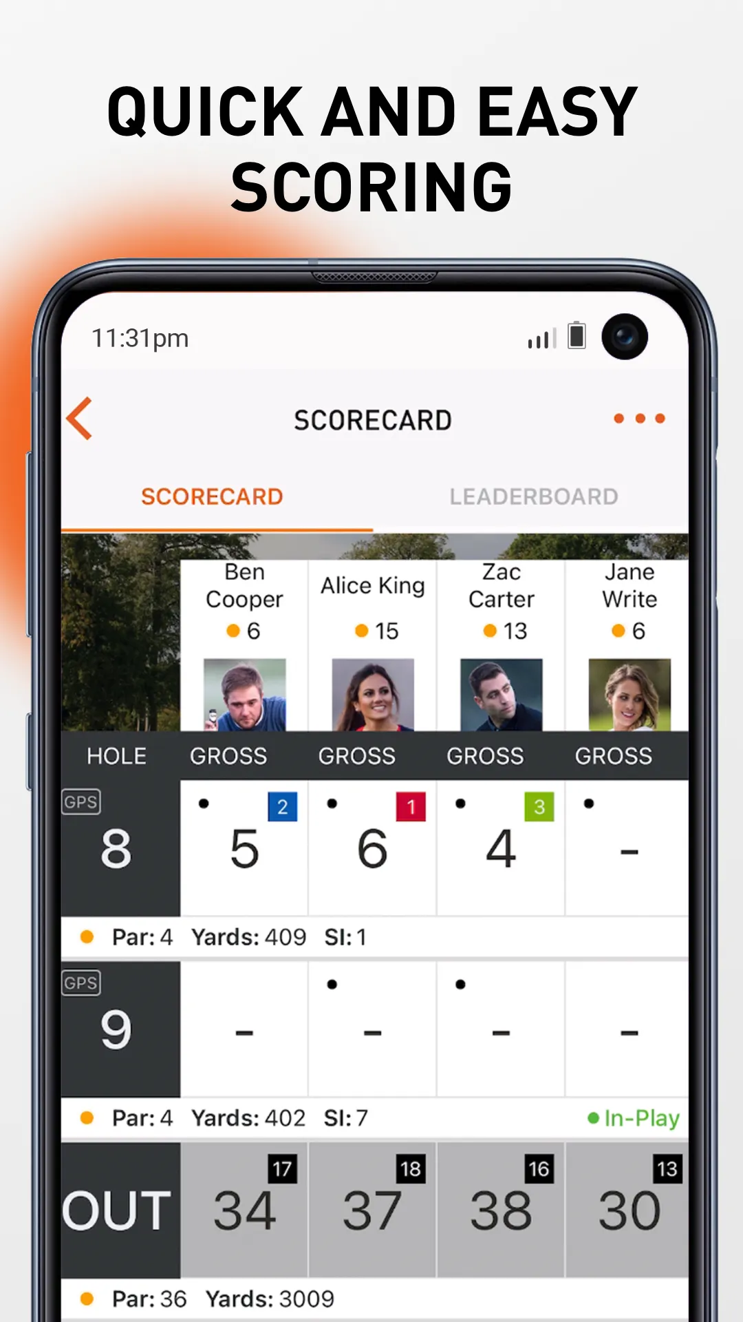 VPAR Golf GPS & Scorecard | Indus Appstore | Screenshot