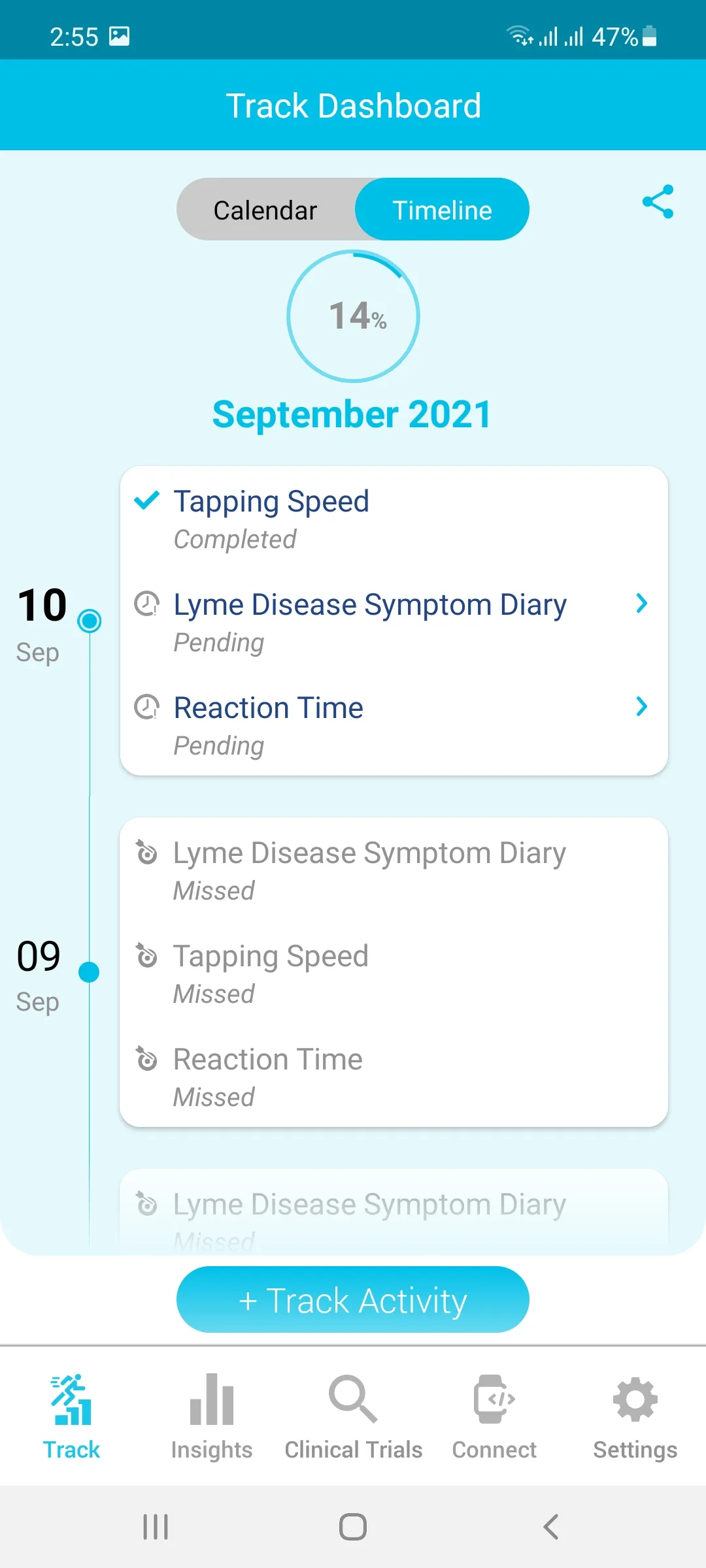 Lyme Symptom Tracker | Indus Appstore | Screenshot