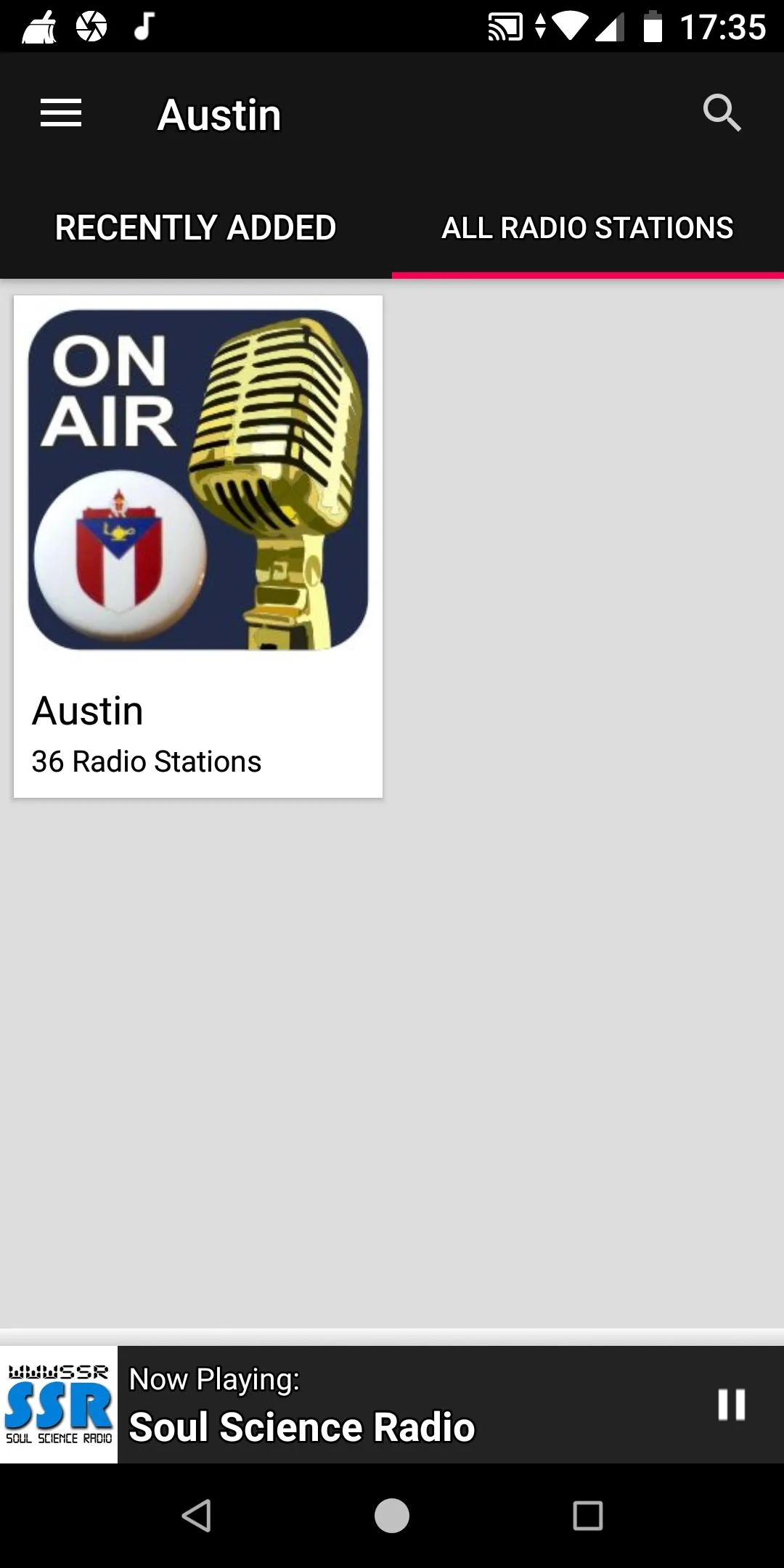 Austin Radio Stations - Texas | Indus Appstore | Screenshot