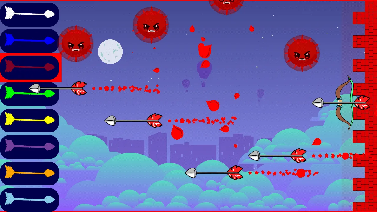 Shooting Viruses with arrows | Indus Appstore | Screenshot