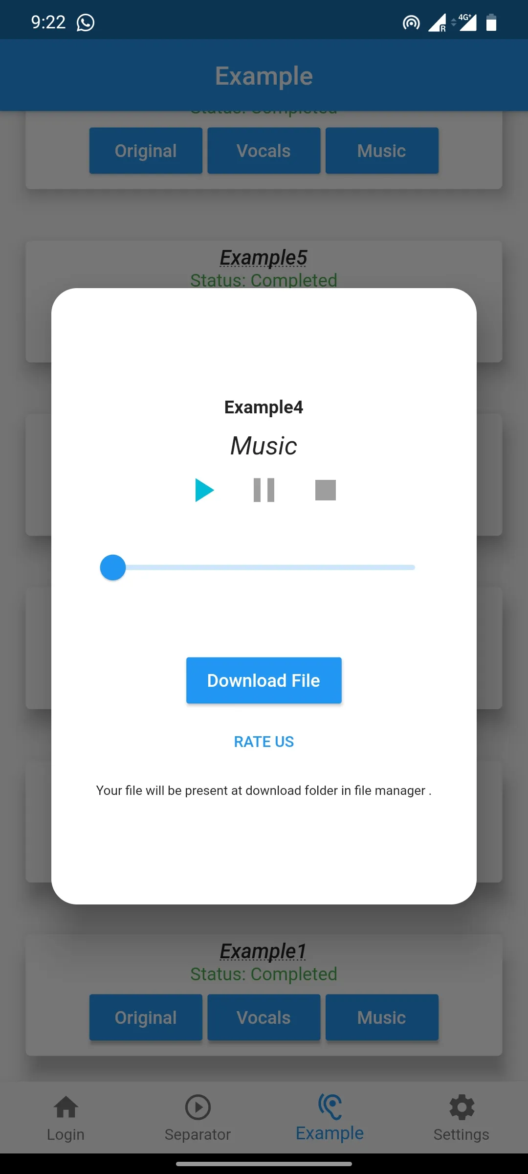 Vocal Remover for karaoke & da | Indus Appstore | Screenshot