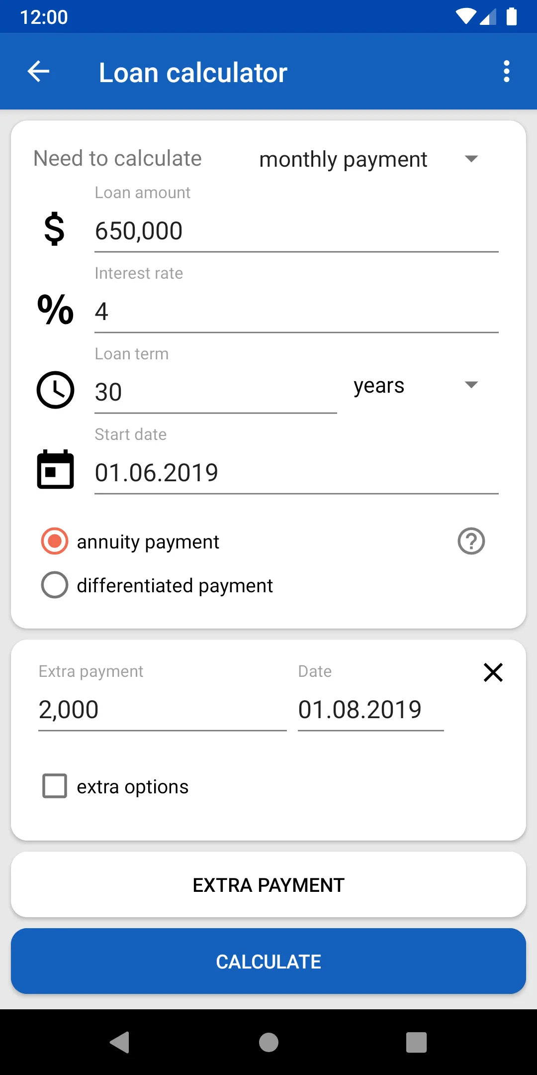 Loan Calculator | Indus Appstore | Screenshot