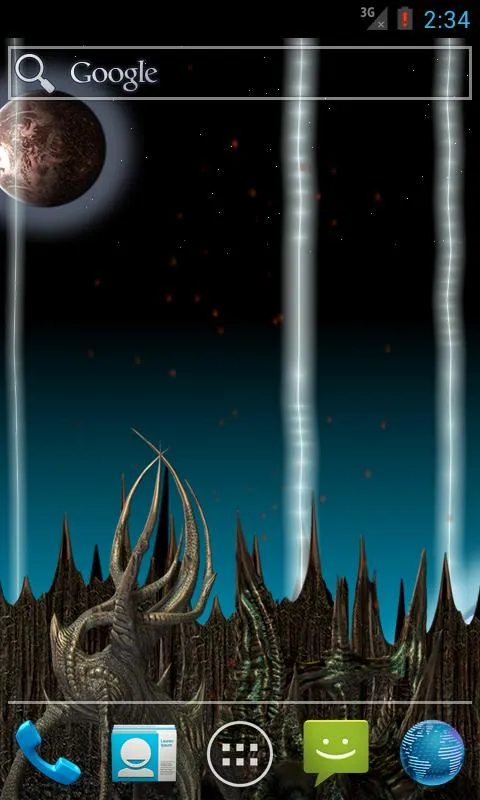 Alien Planet LWP | Indus Appstore | Screenshot