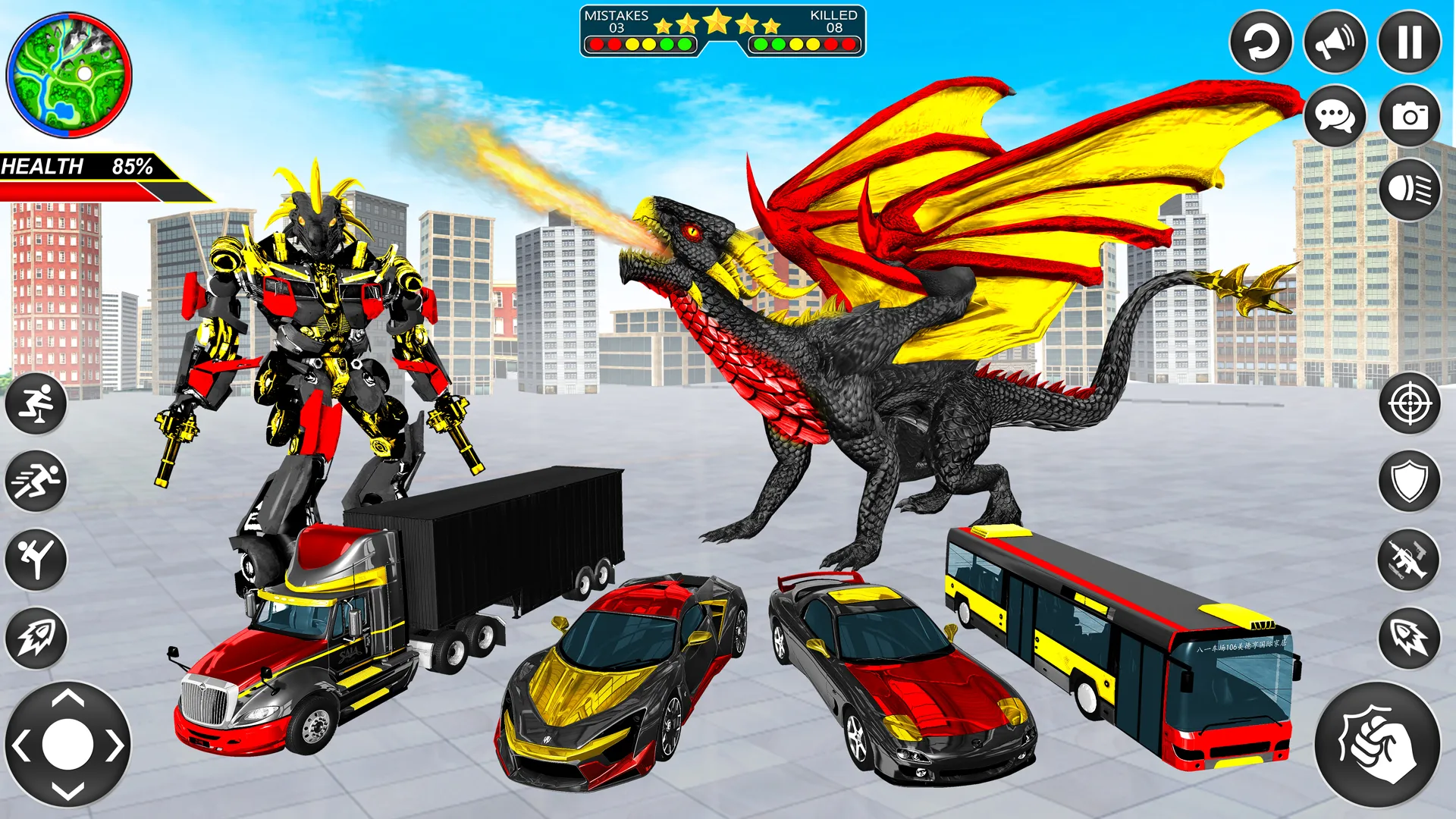 Mech Robot Transforming Games | Indus Appstore | Screenshot