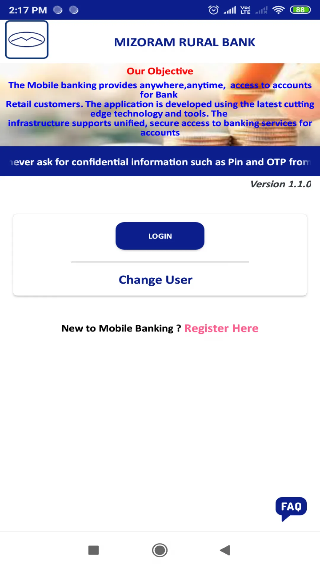 Mizobank Mobile Banking | Indus Appstore | Screenshot
