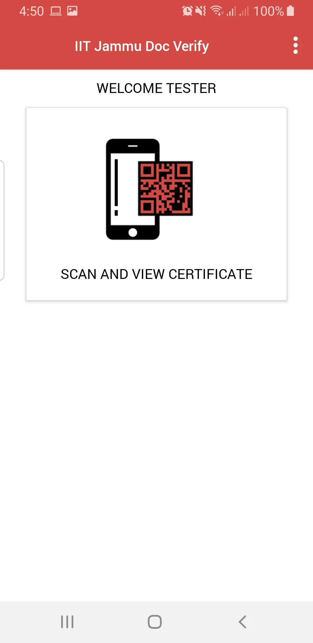 IIT Jammu Doc Verify | Indus Appstore | Screenshot