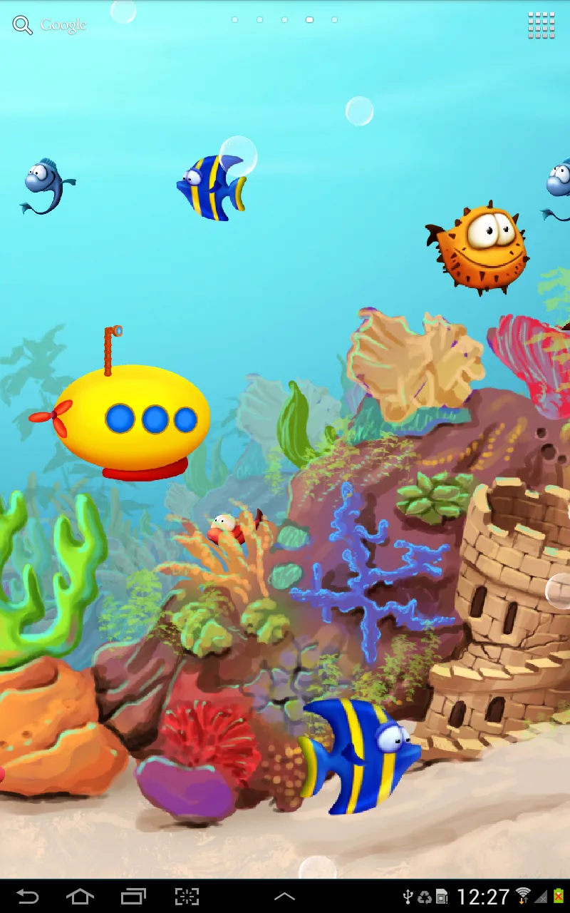 Aquarium Live Wallpaper | Indus Appstore | Screenshot