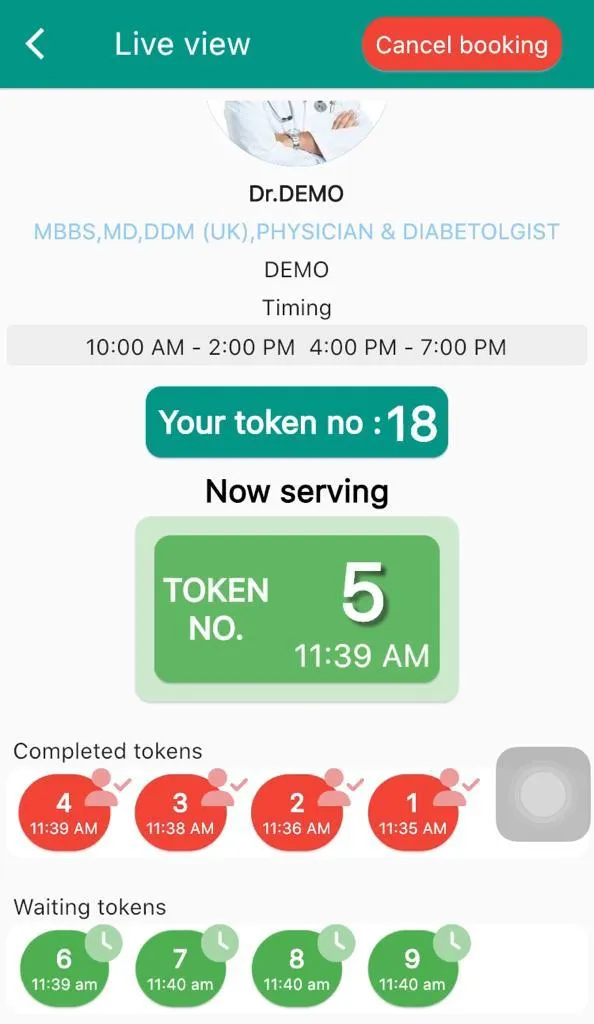 Go token Booking | Indus Appstore | Screenshot