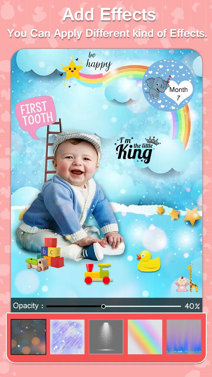 Baby Photo Editor photo frames | Indus Appstore | Screenshot