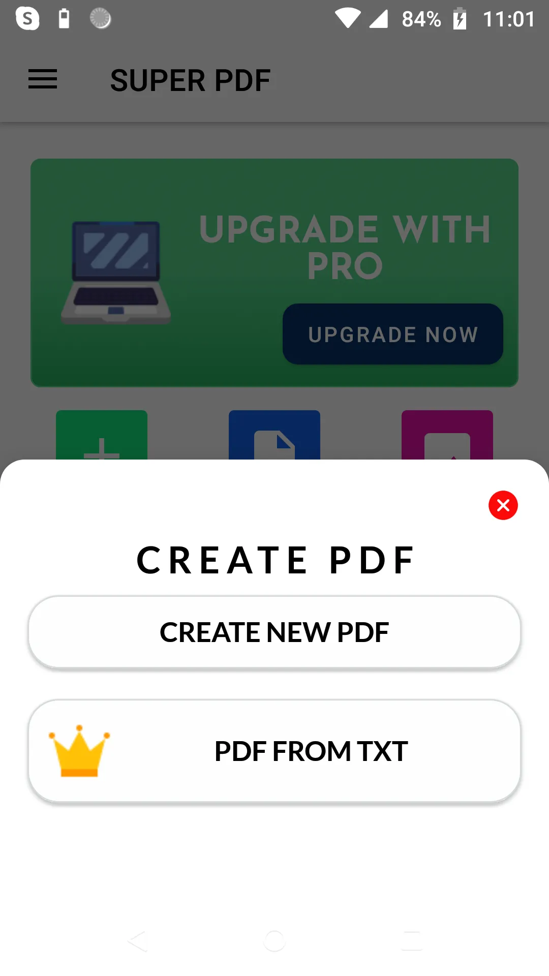 Simple text to pdf converter | Indus Appstore | Screenshot