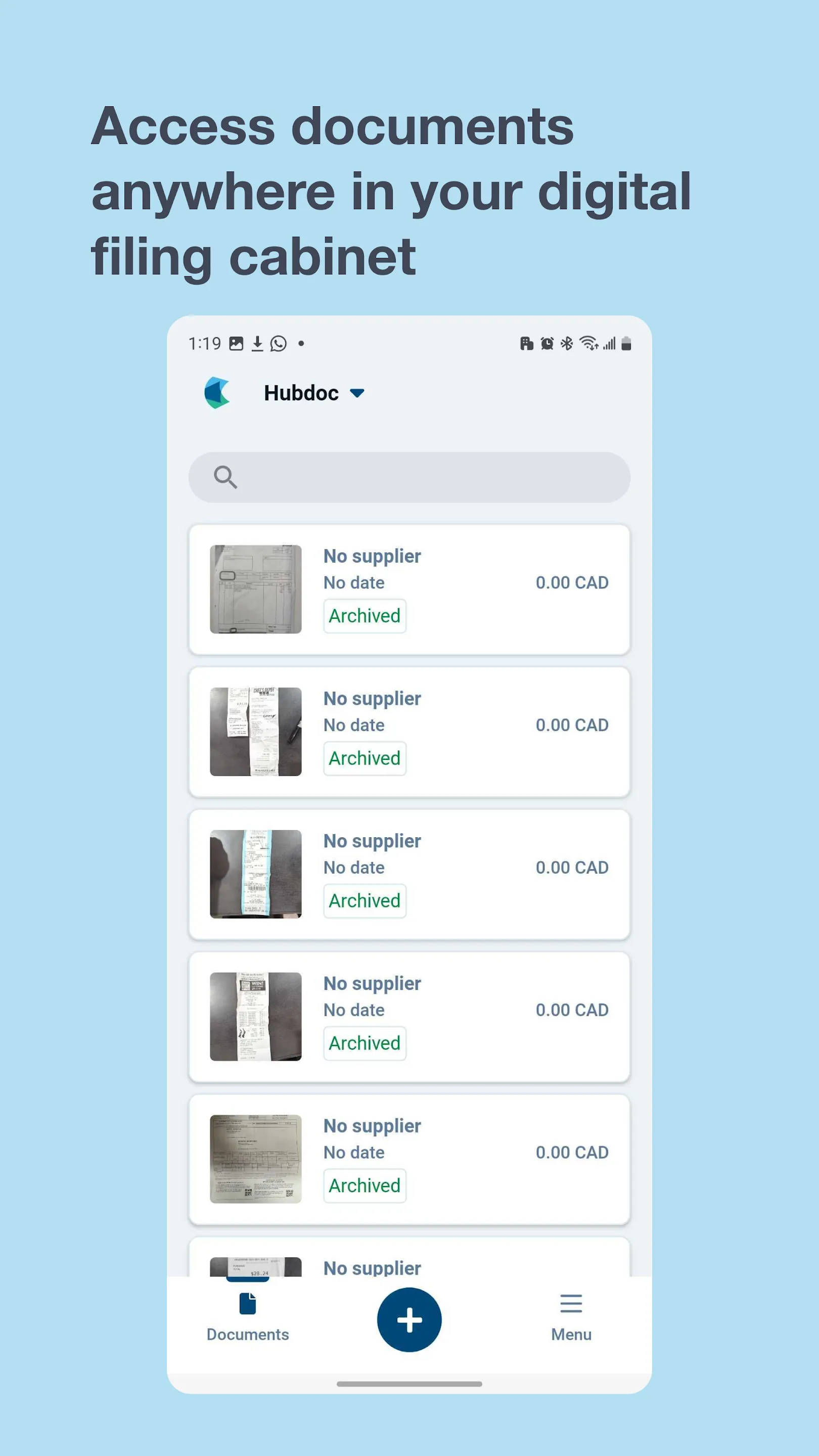 Hubdoc | Indus Appstore | Screenshot