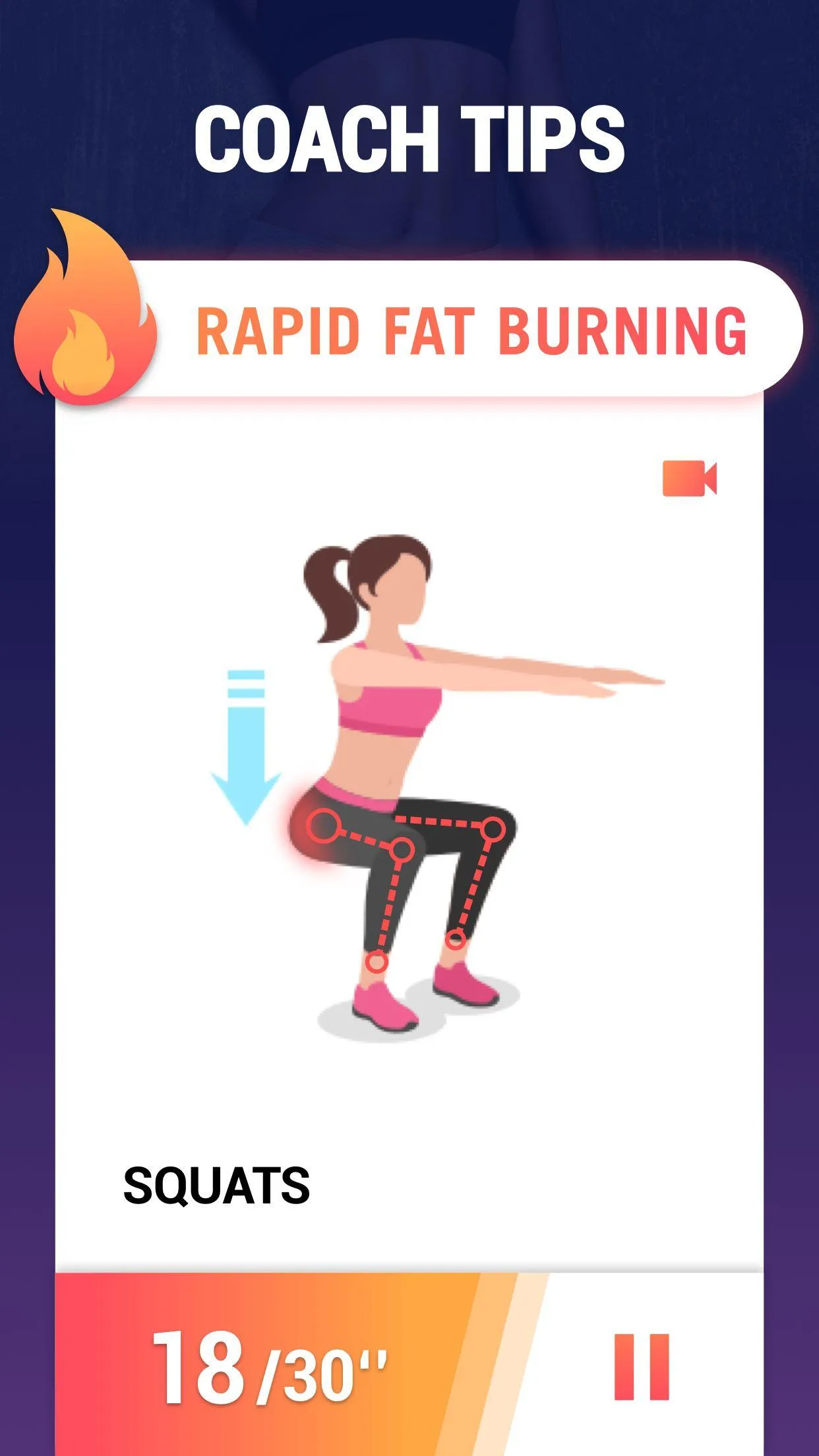 Fat Burning Workouts: Fat Loss | Indus Appstore | Screenshot