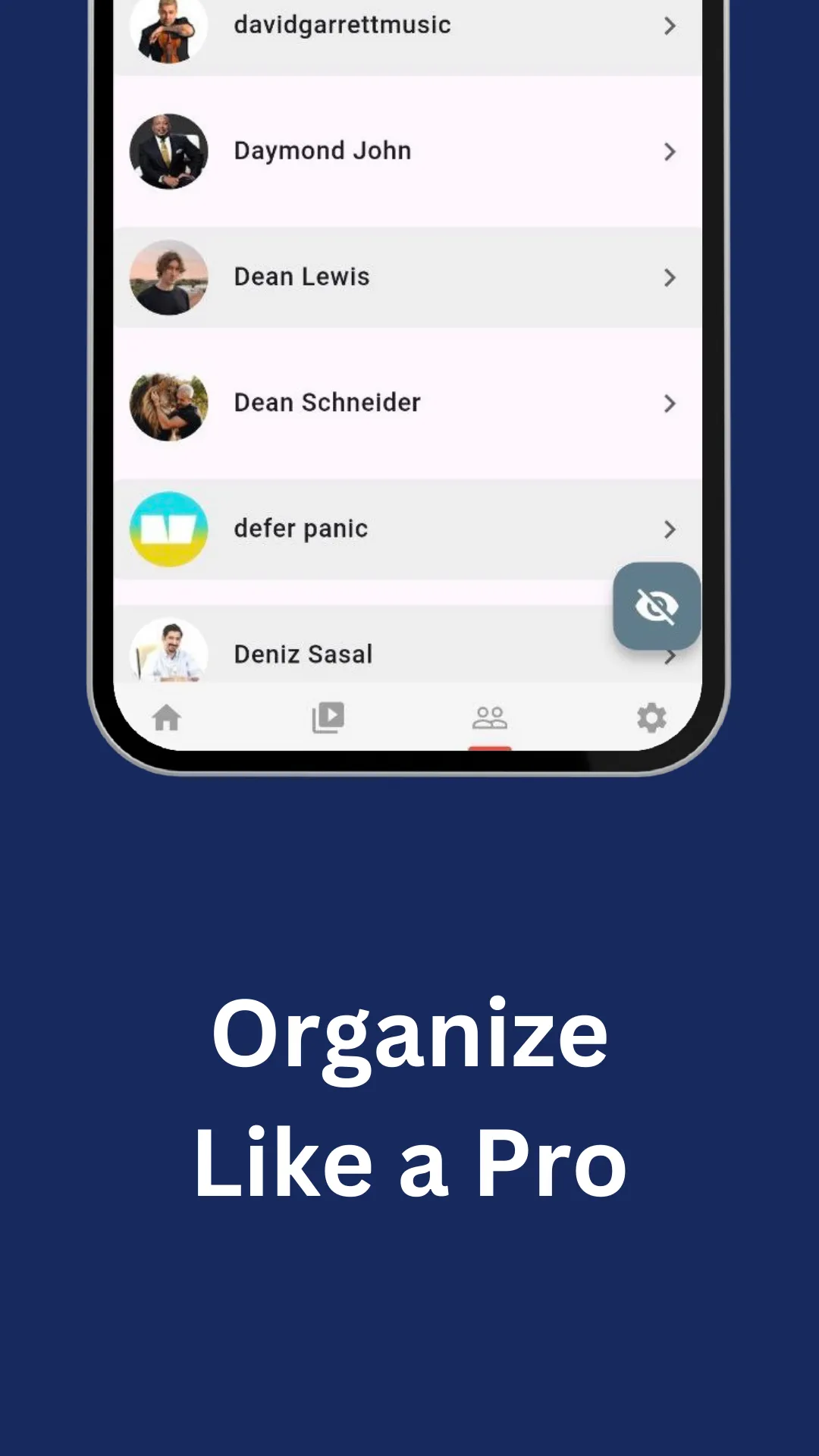 PocketTube: YouTube Groups | Indus Appstore | Screenshot