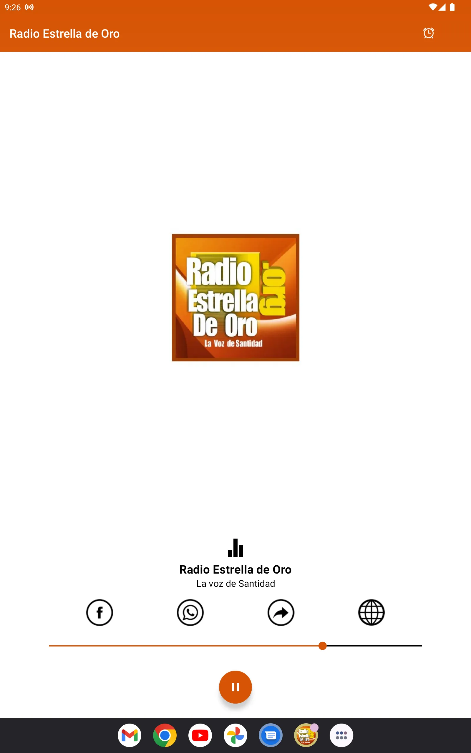 Radio Estrella de Oro | Indus Appstore | Screenshot