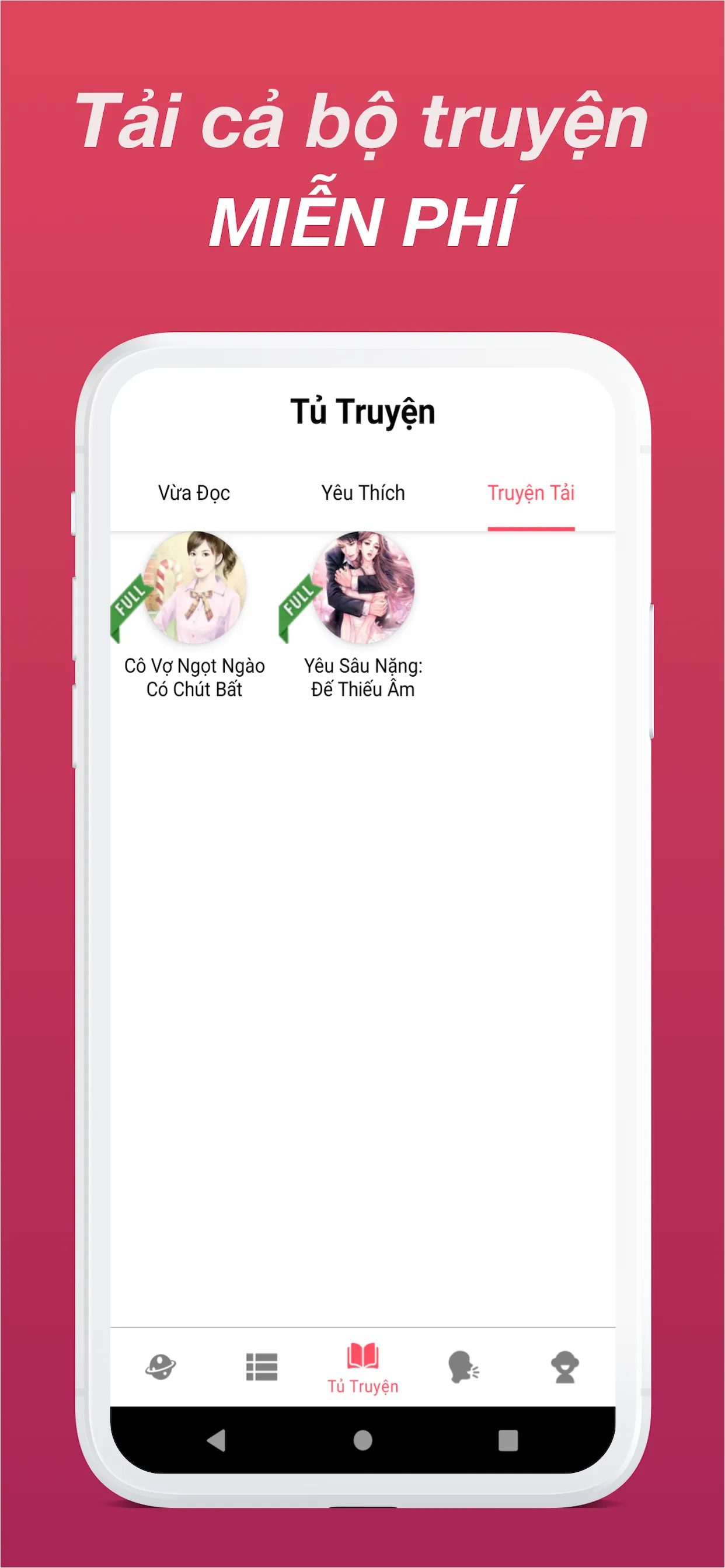 Đọc Truyện Offline - Ngôn Tình | Indus Appstore | Screenshot