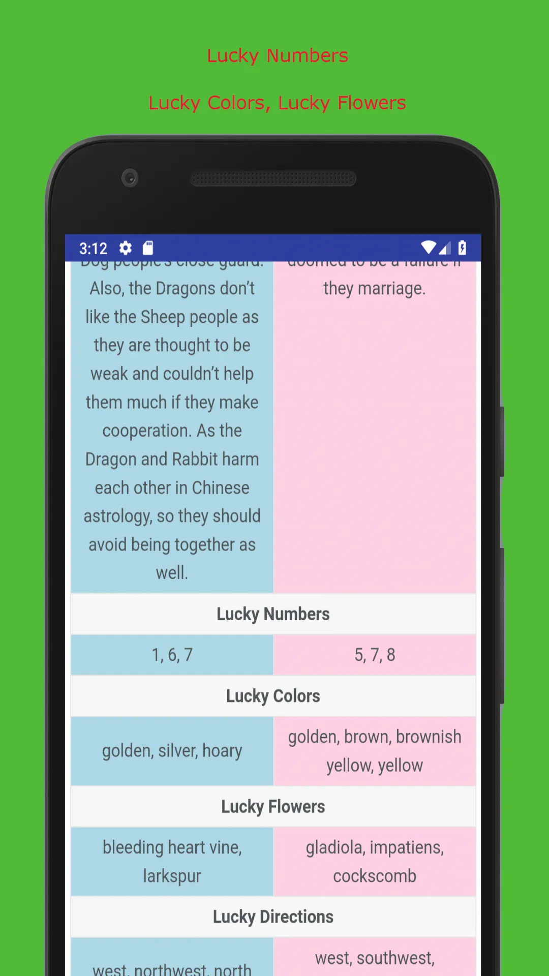 Chinese Zodiac Love Compatibil | Indus Appstore | Screenshot