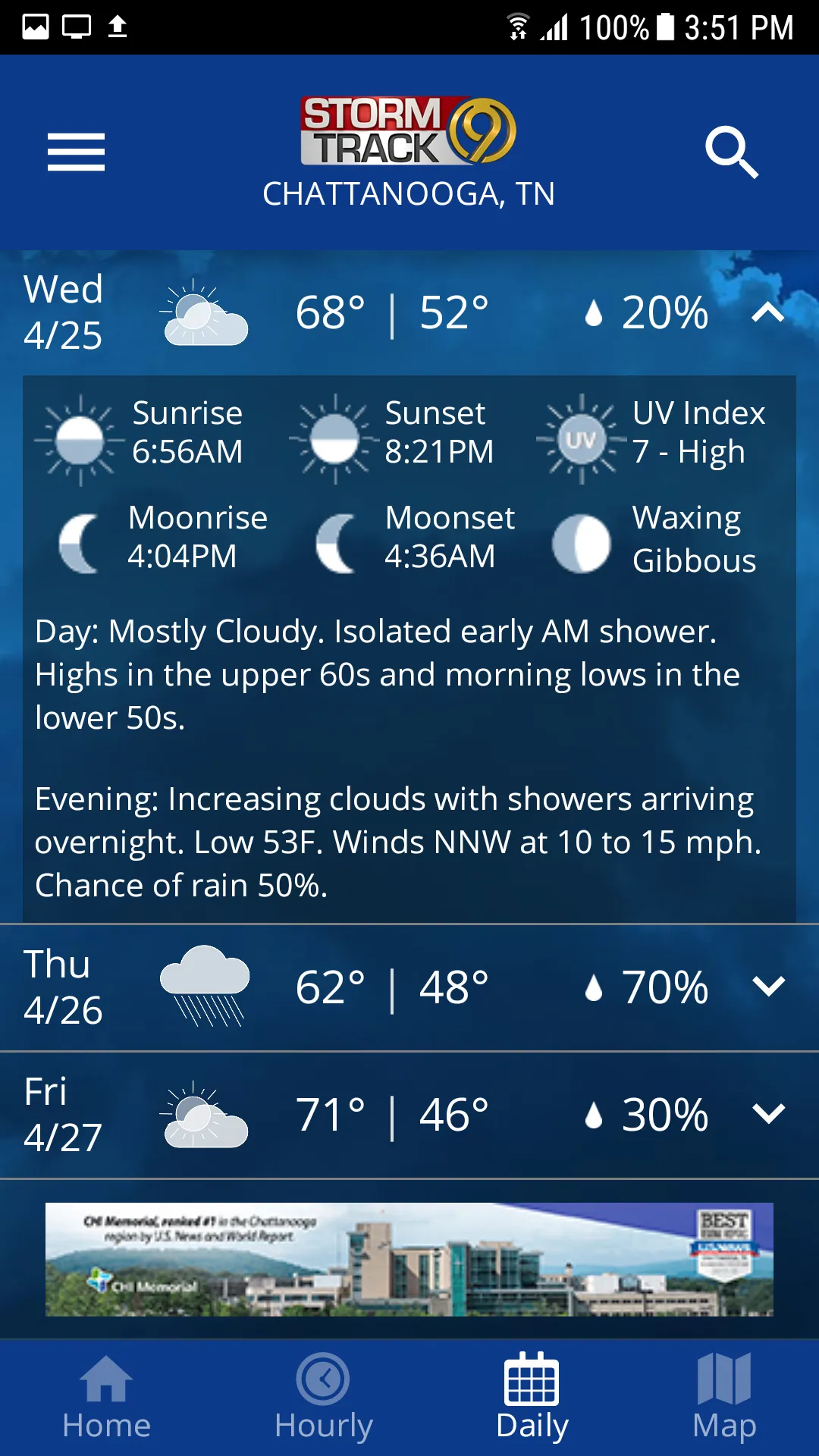 WTVC Storm Track 9 | Indus Appstore | Screenshot