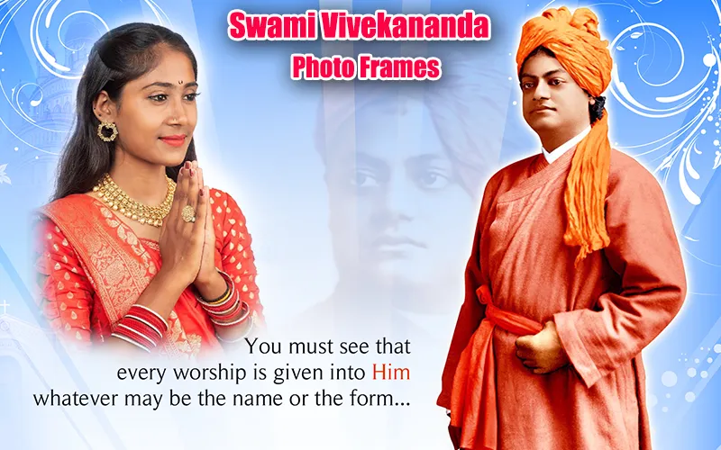 Vivekananda Photo Frame | Indus Appstore | Screenshot