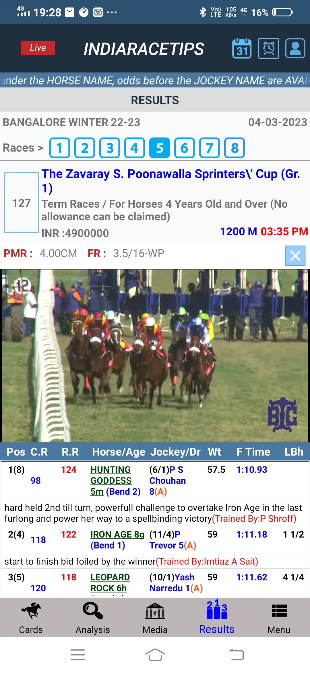 IRTIPS- Race Card AnalysisTips | Indus Appstore | Screenshot