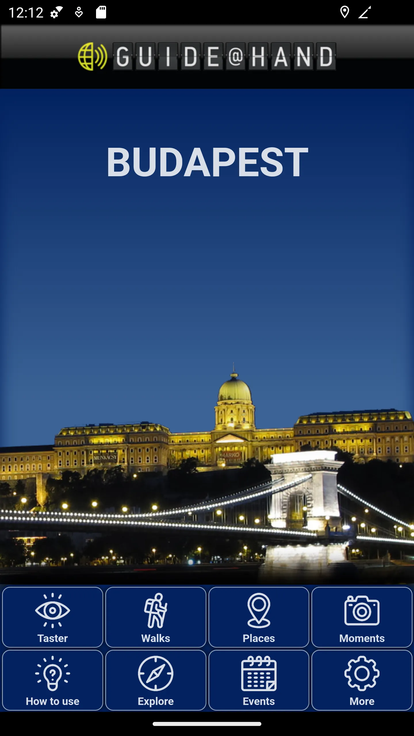 Budapest GUIDE@HAND | Indus Appstore | Screenshot