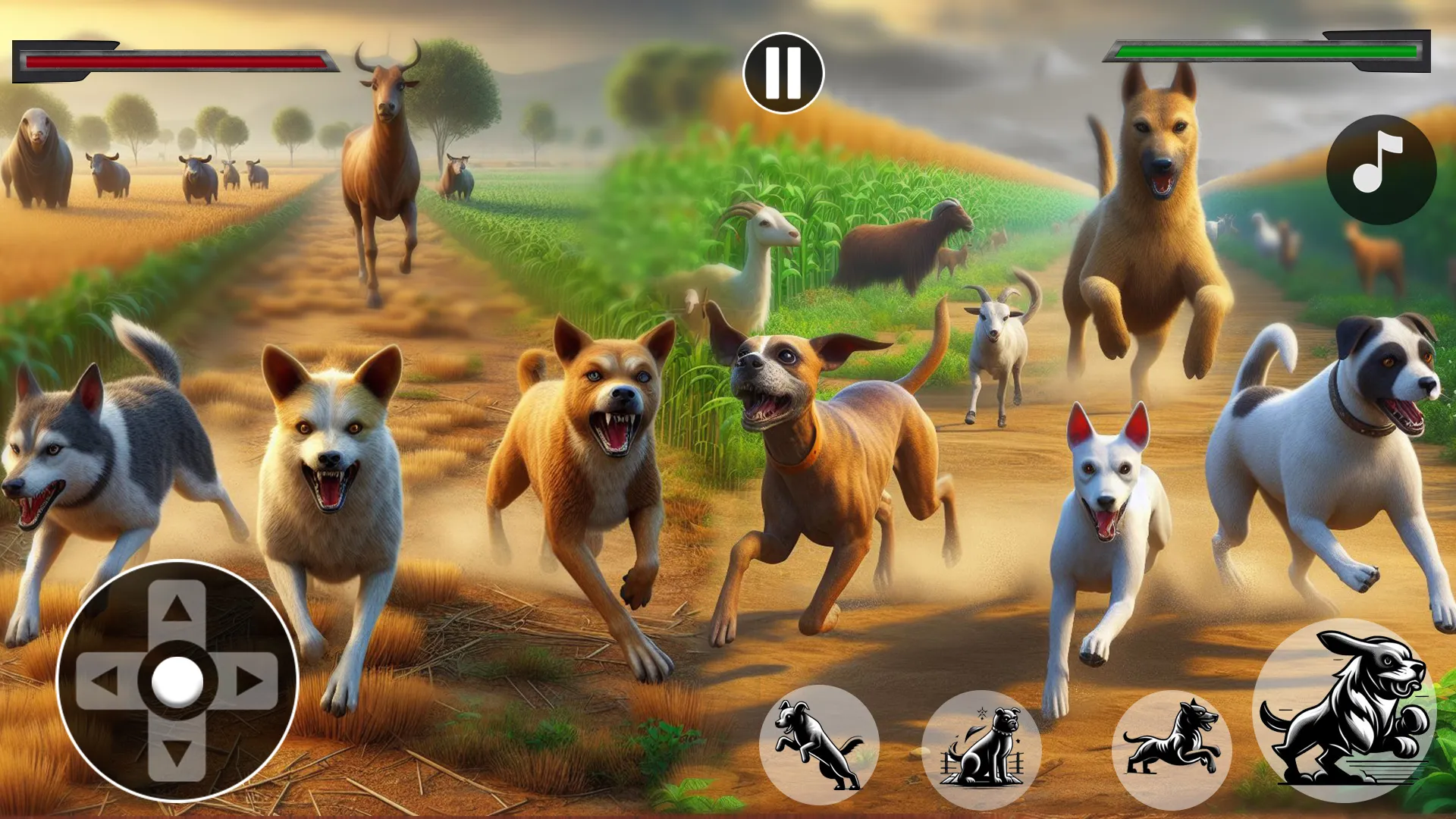 Dog Fighting Simulator 3D Game | Indus Appstore | Screenshot