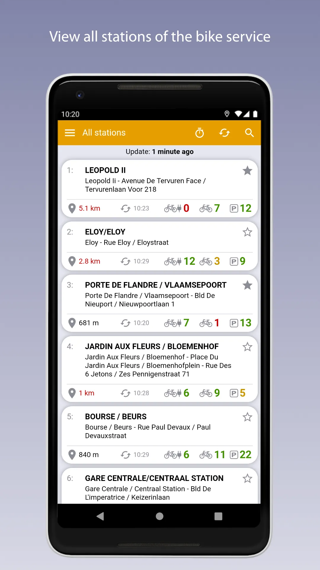 Bruxelles Vélo | Indus Appstore | Screenshot
